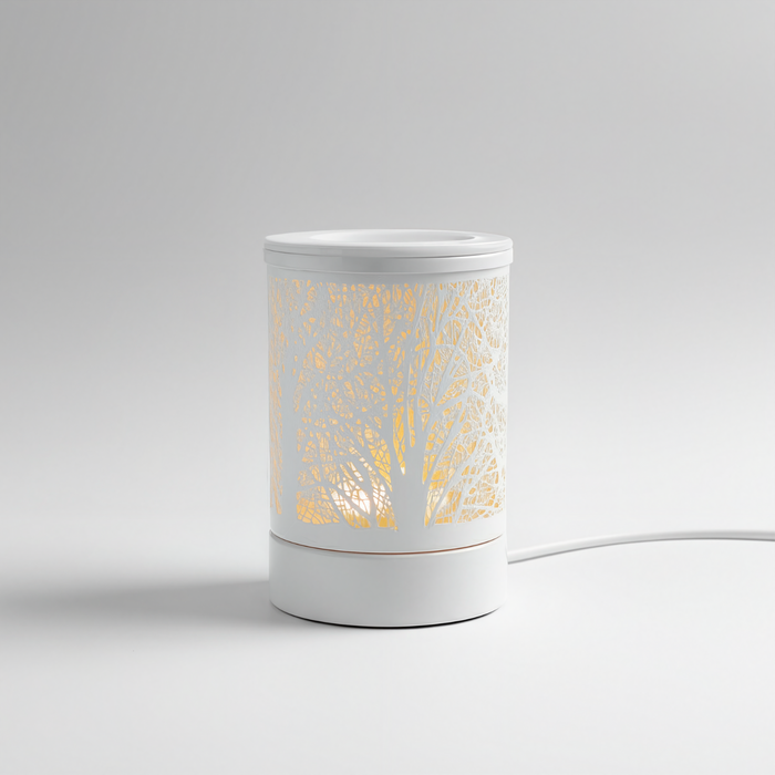 Melty Wax electric wax warmer with flame-free home fragrance design