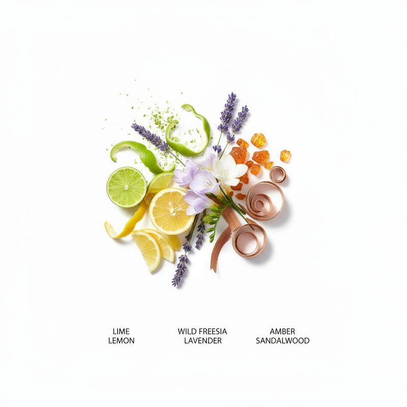Citrus, floral and woody fragrance notes for Amalfi Coast wax melts