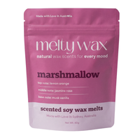Marshmallow soy wax melts pouch by Melty Wax