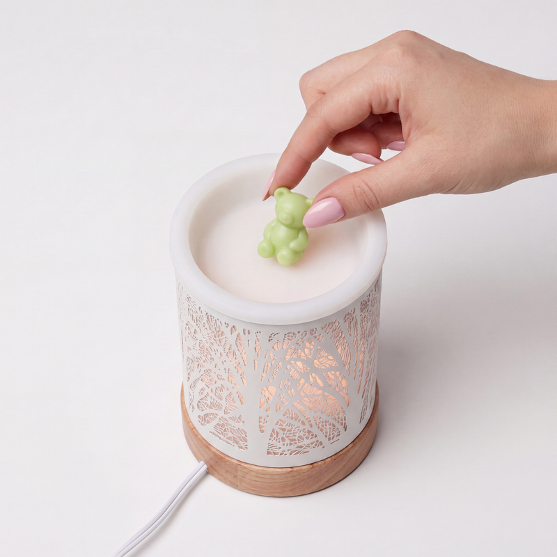 Timber White Electric Wax Warmer